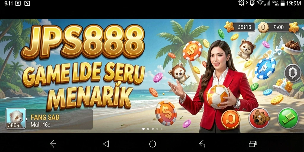 Tampilan gameplay menarik dari JPS888 yang memukau.