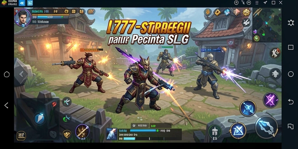 Tampilan menarik dari gameplay L777 yang seru dan strategis.