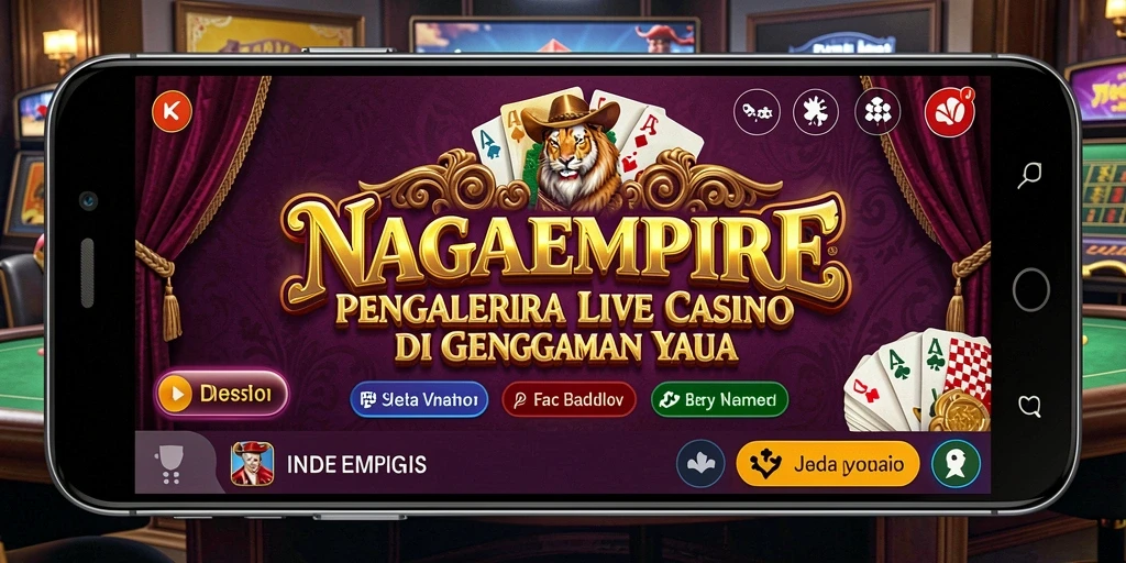 Gameplay menakjubkan di NAGAEMPIRE Live Casino.