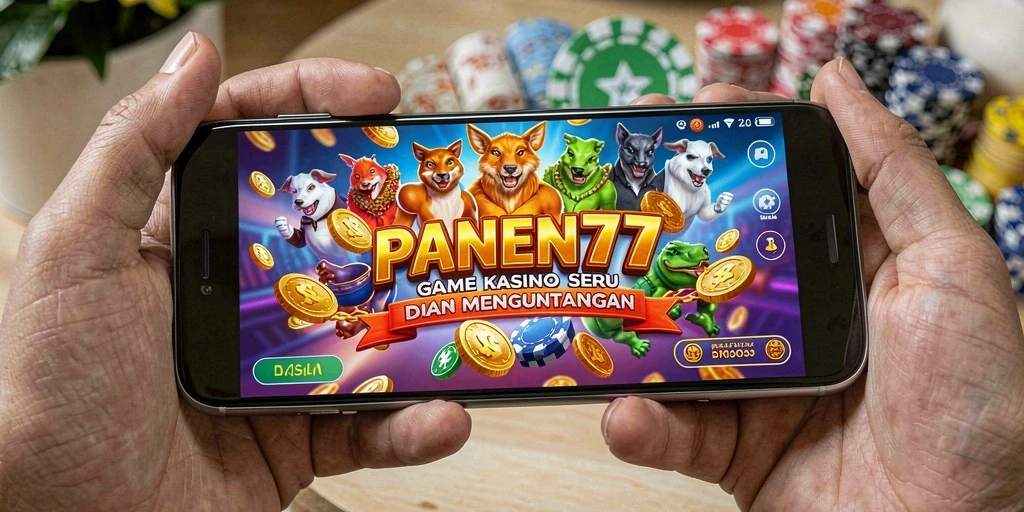 Gambaran gameplay menarik dari aplikasi Kasino PANEN77.