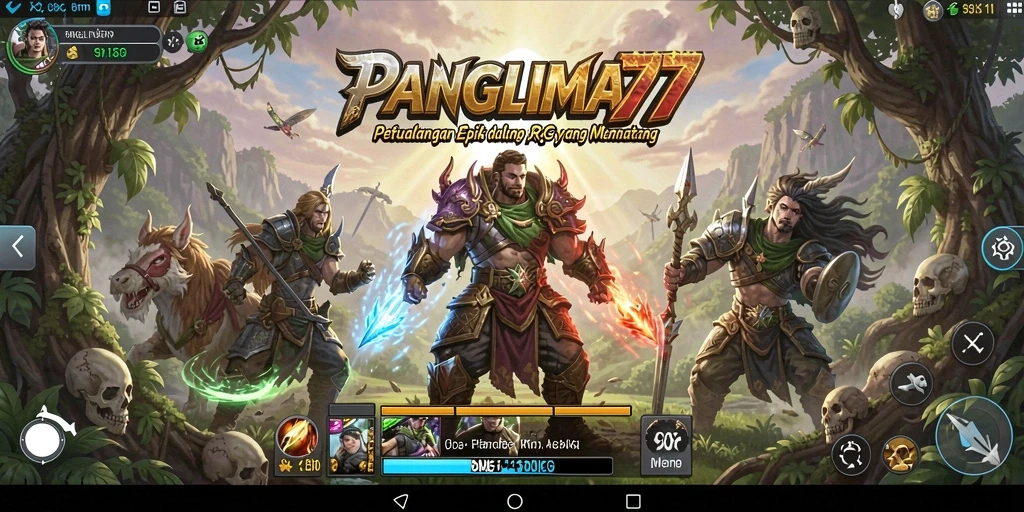 Menampilkan pengalaman bermain di dunia RPG yang menarik.