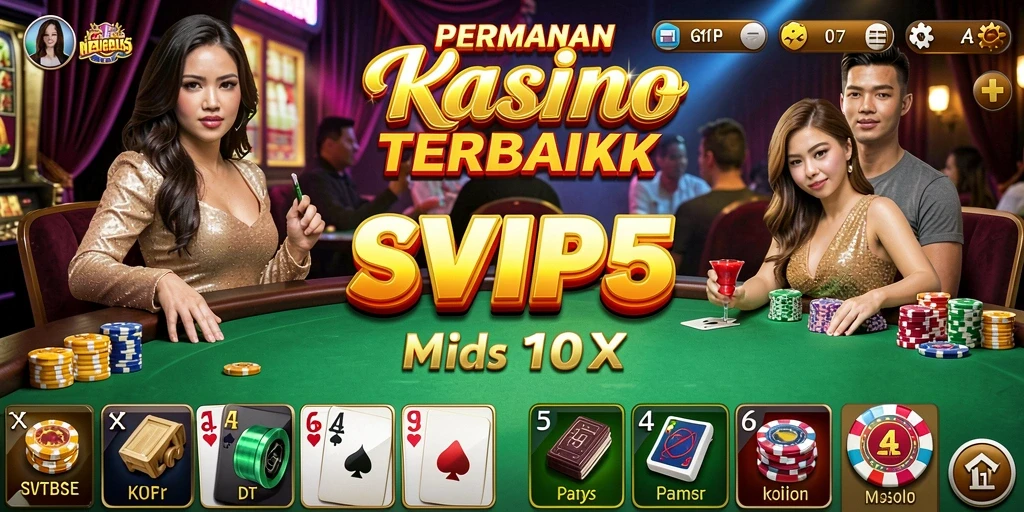 Tampilan menarik dari gameplay Kasino di SVIP5.